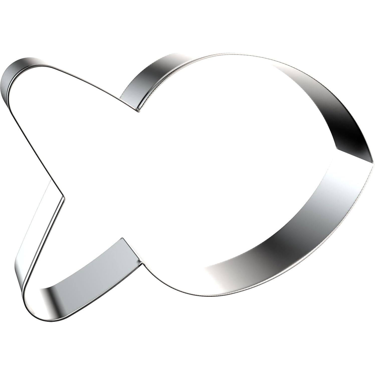 Juego de Cortadores de Galletas QAAQS Pez Dorado 4 Piezas