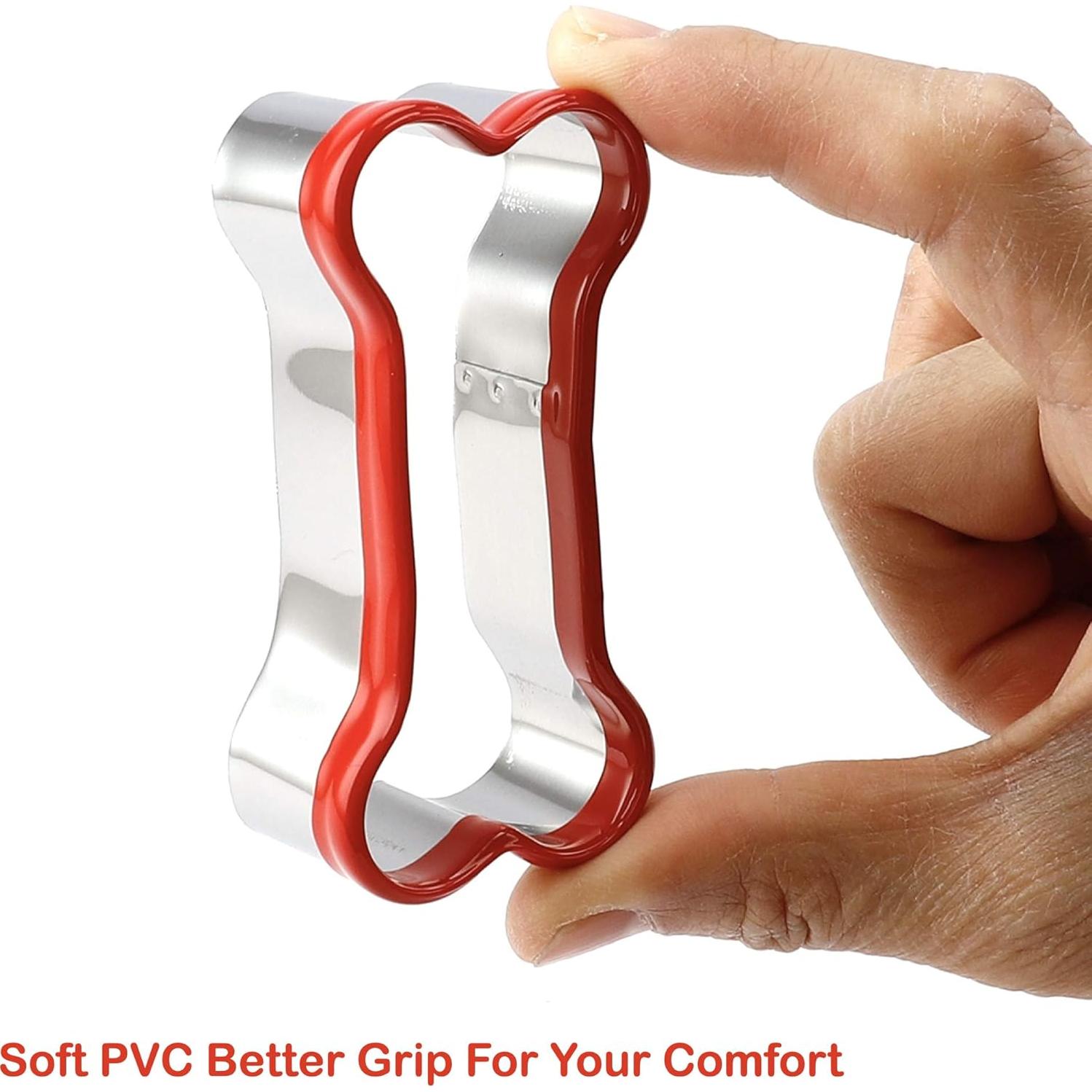 Juego de Cortadores de Galletas para Perros COOKIEQUE 3 Piezas