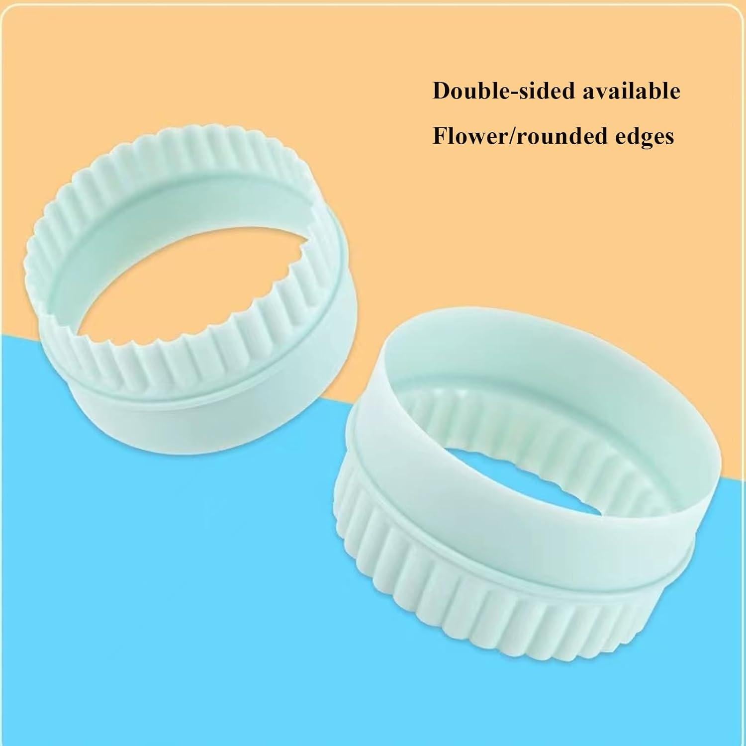 Cortadores de Galletas Bolonie 8 PCS Redondos y Circulares