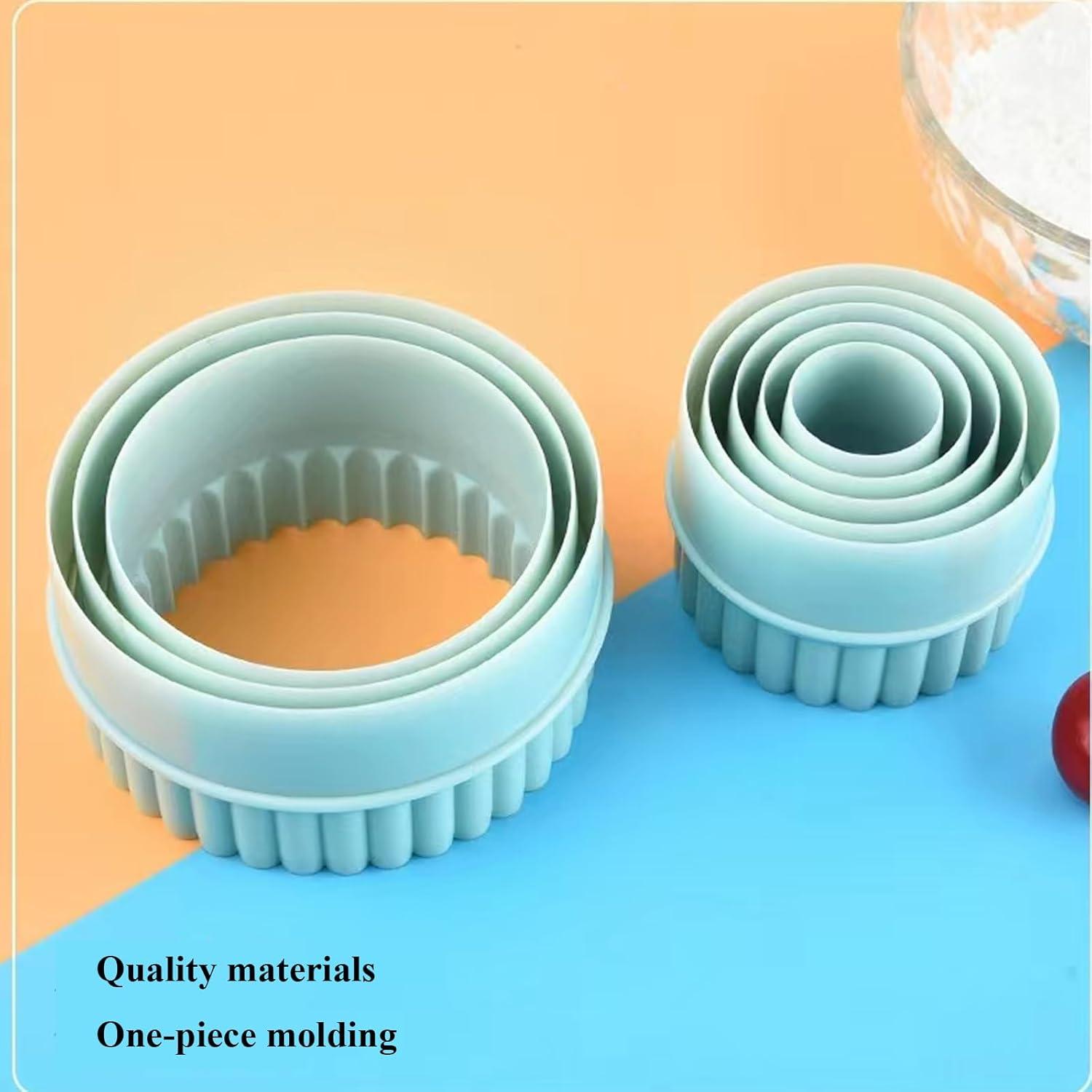 Cortadores de Galletas Bolonie 8 PCS Redondos y Circulares