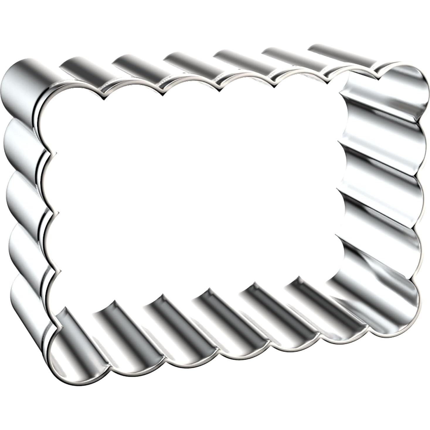 Juego de Cortadores de Galletas Rectangulares QAAQS - Acero Inoxidable