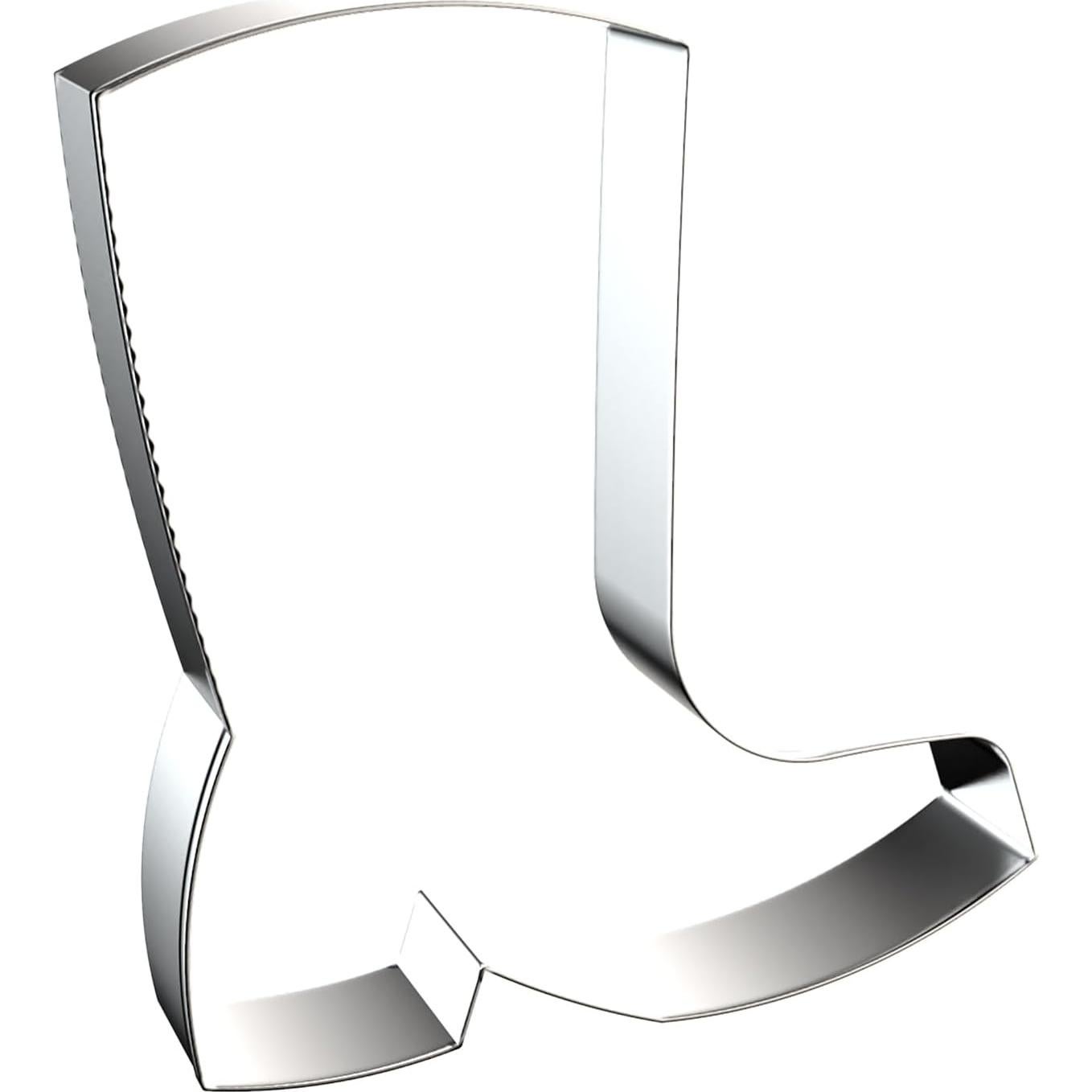 Juego de Cortadores de Galletas QAAQS Bota de Vaquero 4 Piezas