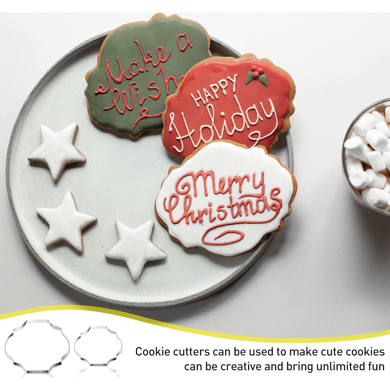 Cortadores de Galletas Geiserailie 10 Piezas Acero Inoxidable