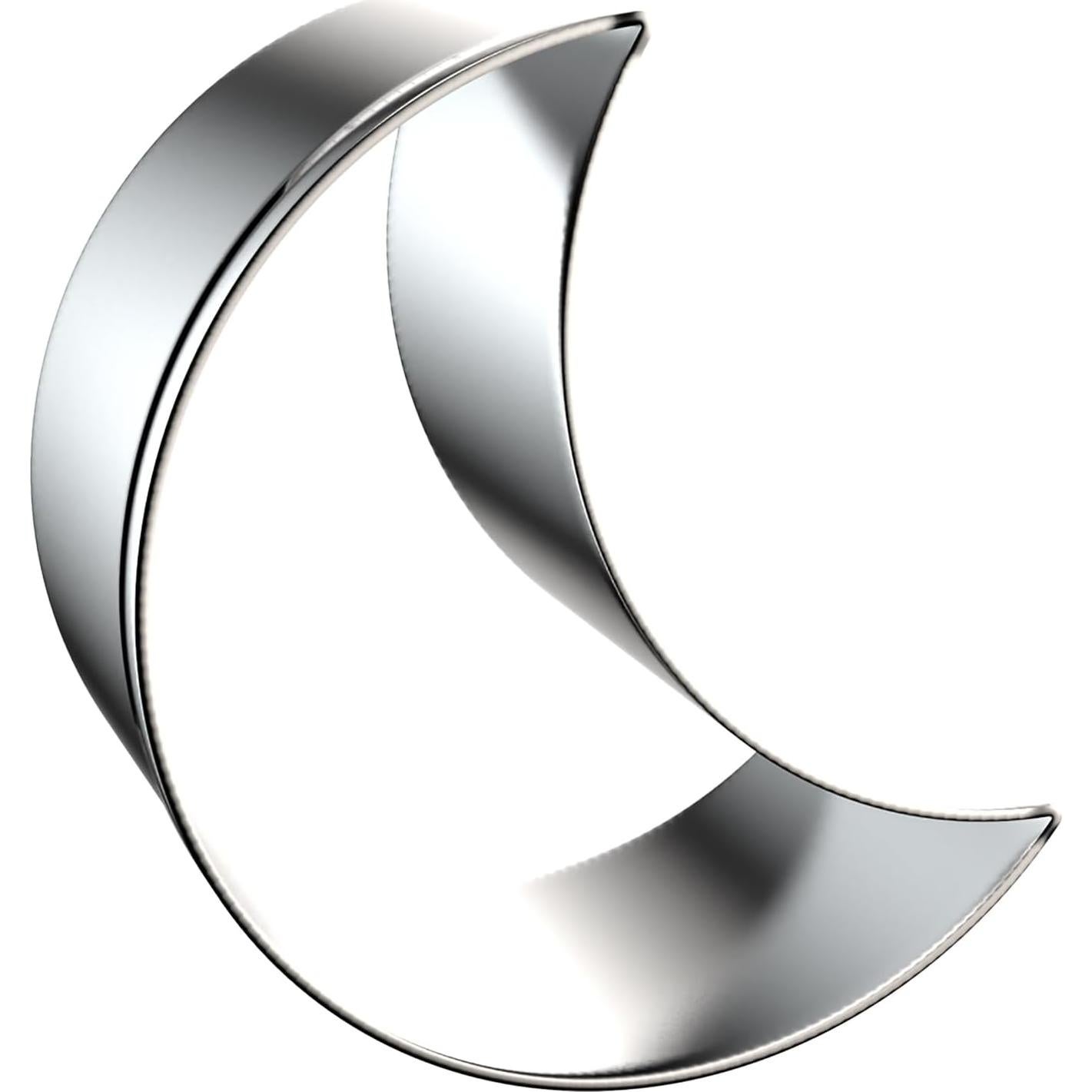 Juego de Cortadores de Galletas Luna Creciente QAAQS - 4 Piezas