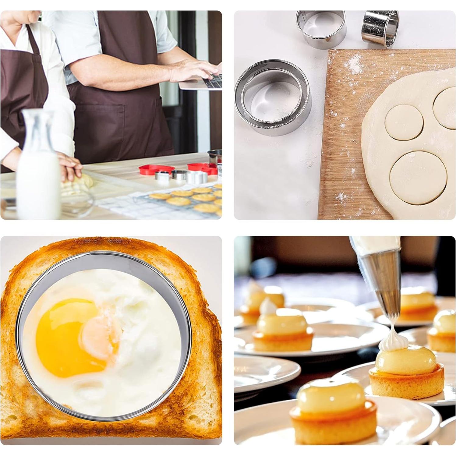 Juego de Cortadores de Galletas Geométricos 20 Pcs 2WDECOR