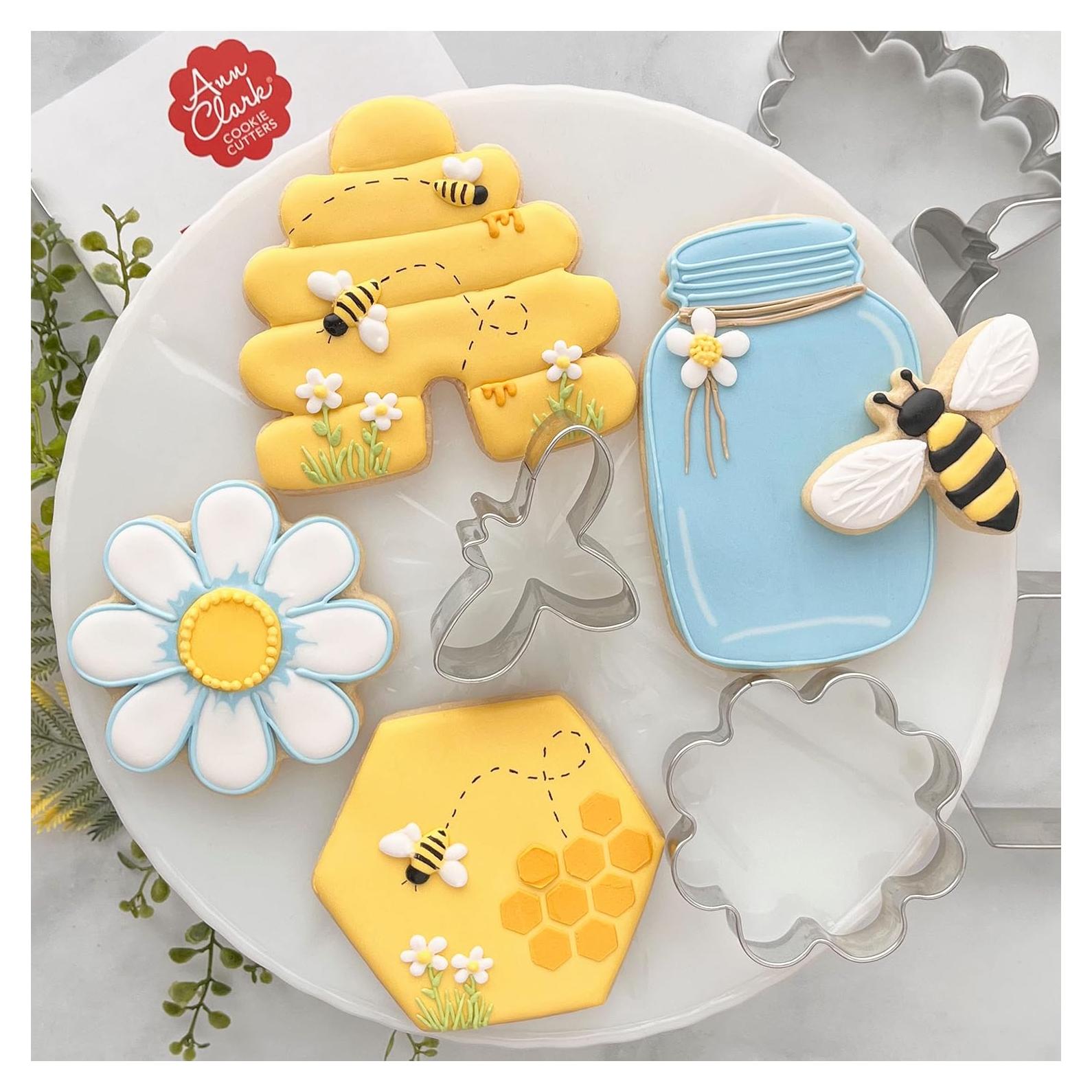 Juego de Cortadores de Galletas Ann Clark 5 Piezas Temática Abeja