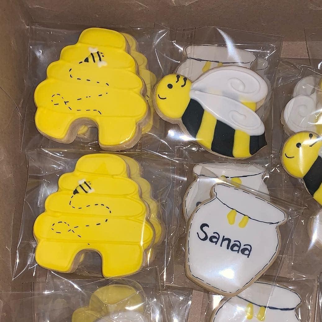 Juego de Cortadores de Galletas LUBTOSMN - 7 Piezas Temática Abeja