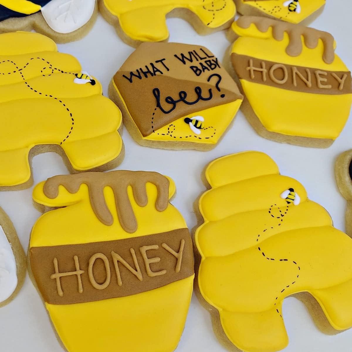 Juego de Cortadores de Galletas LUBTOSMN - 7 Piezas Temática Abeja