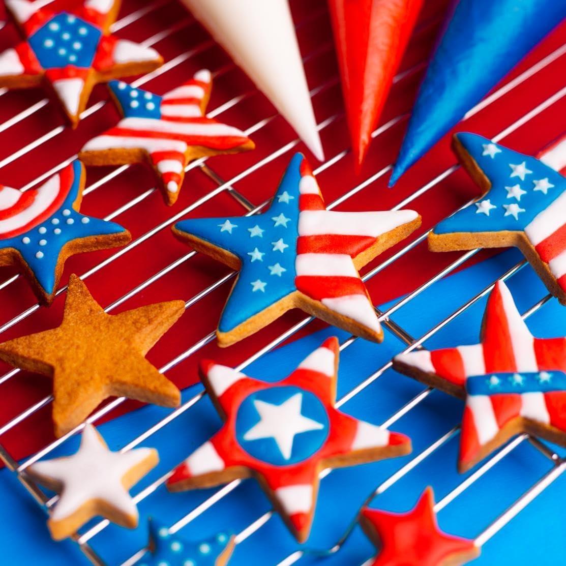 Juego de Cortadores de Galletas Estrella Gtmkina 5 Piezas Acero Inoxidable