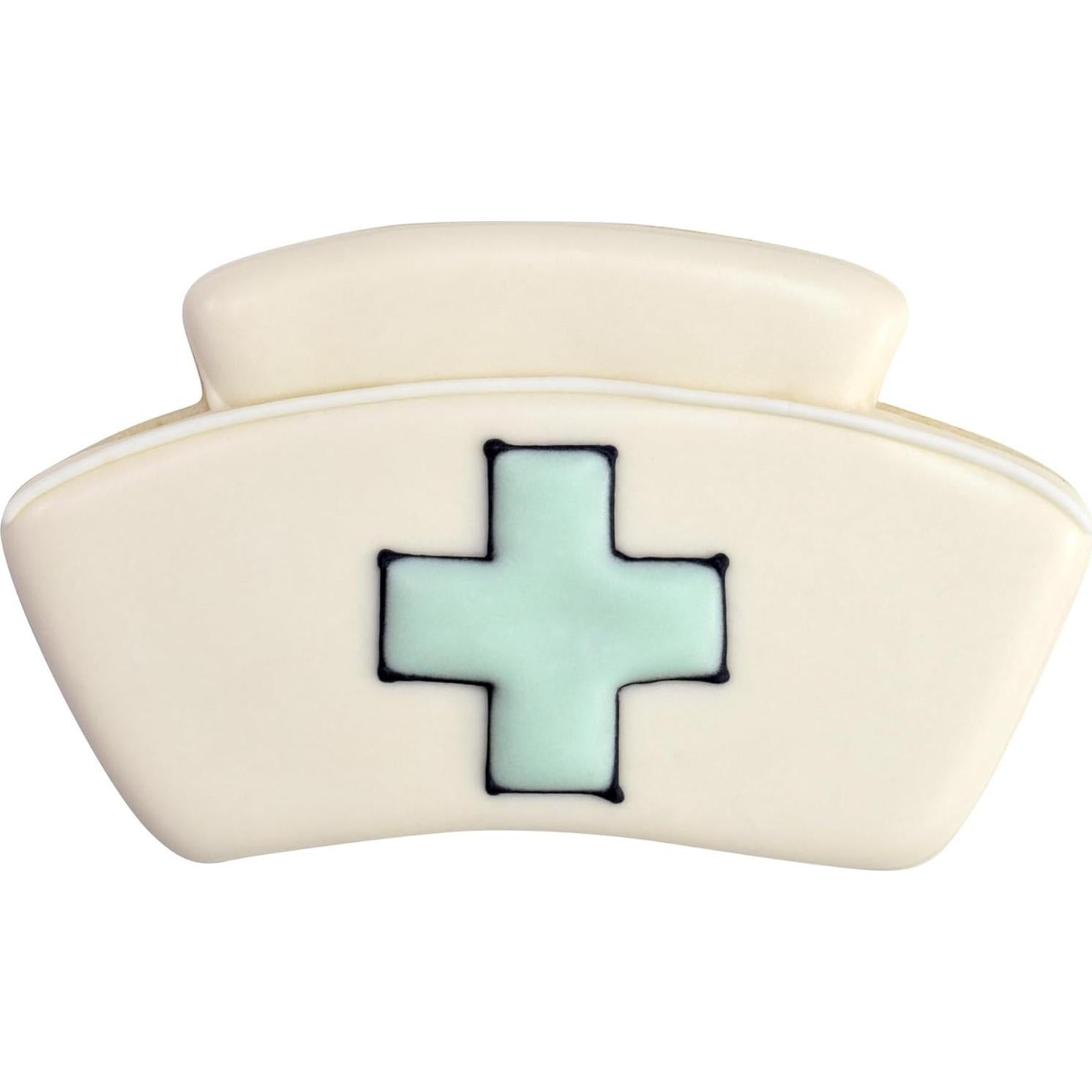 Juego de Cortadores de Galletas Enfermera R&M 5 Piezas Plata