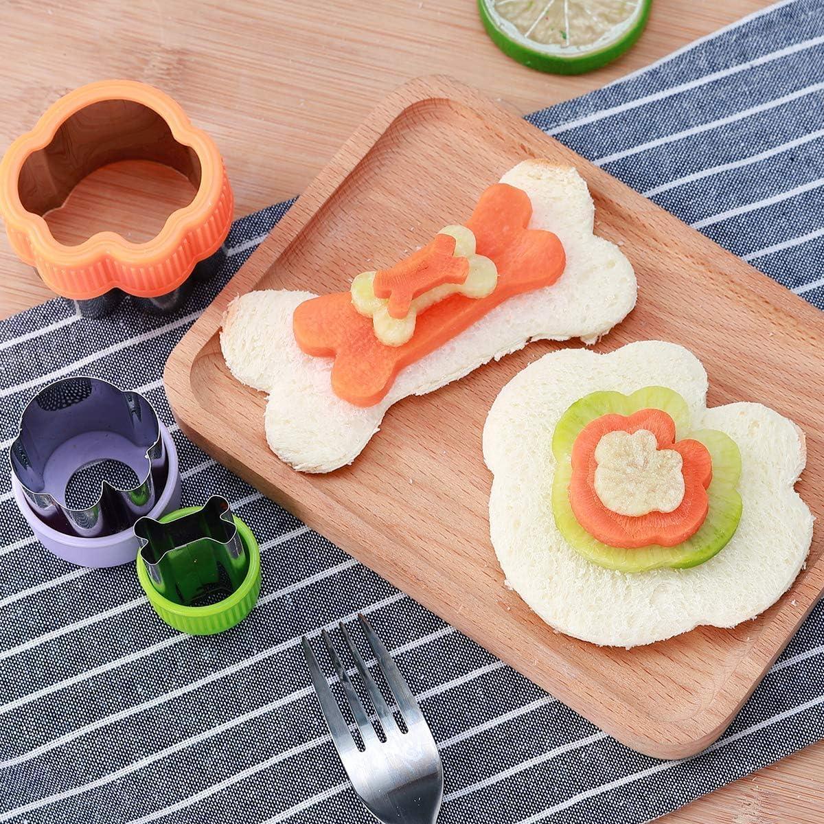 Juego de Cortadores de Galletas de Perro Magigift - 8 Piezas de Acero Inoxidable