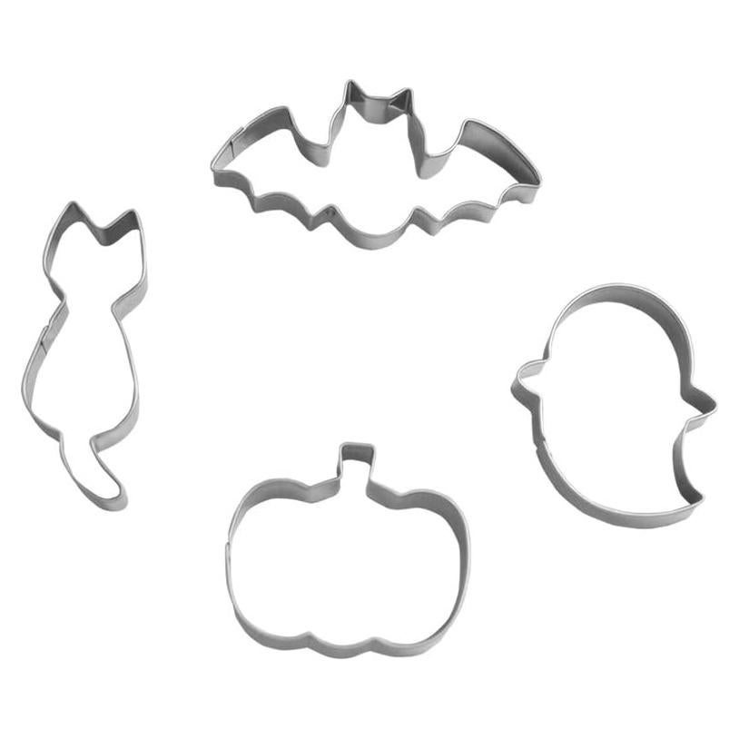 Juego de Cortadores de Galletas Halloween 4 Piezas Keewah