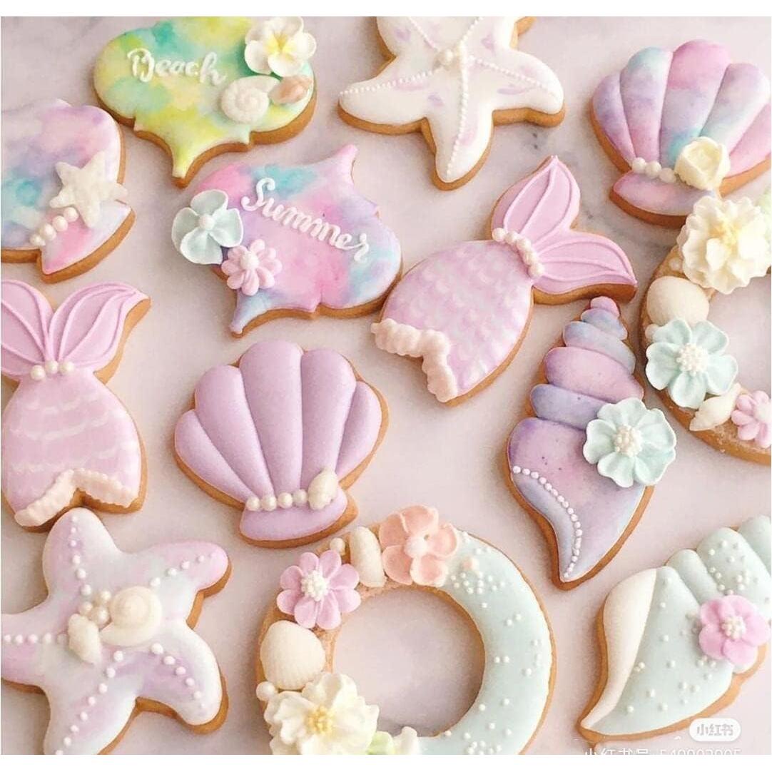 Cortadores de Galletas Temáticos 6 Piezas TUZICAKE Acero Inoxidable