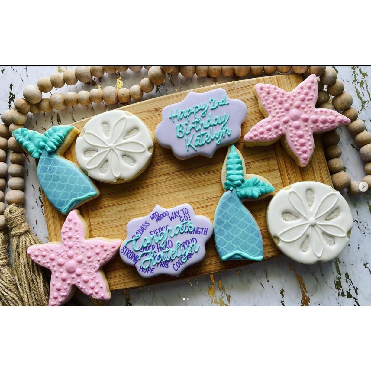 Cortadores de Galletas Temáticos 6 Piezas TUZICAKE Acero Inoxidable