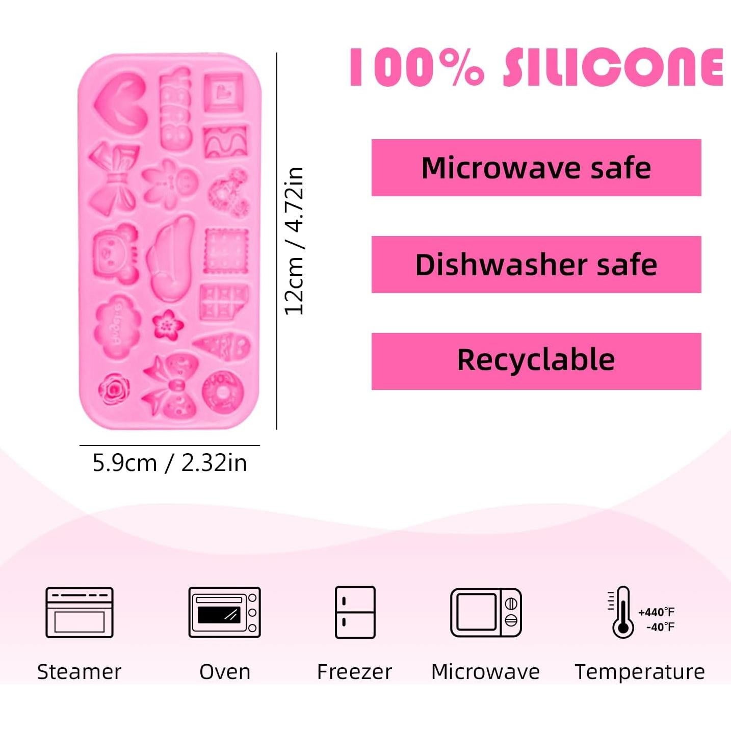 Juego de 6 Cortadores de Galletas EQUNROY Acero Inoxidable 5-15 cm