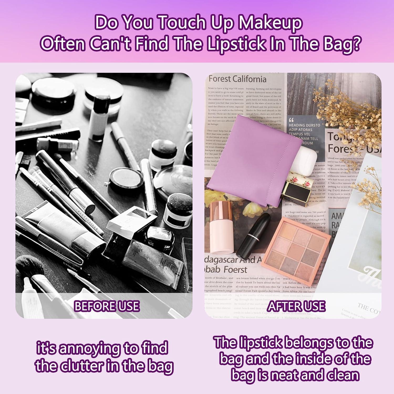 Estuche de Maquillaje BUSOHA 3 PCS Portátil para Mujeres