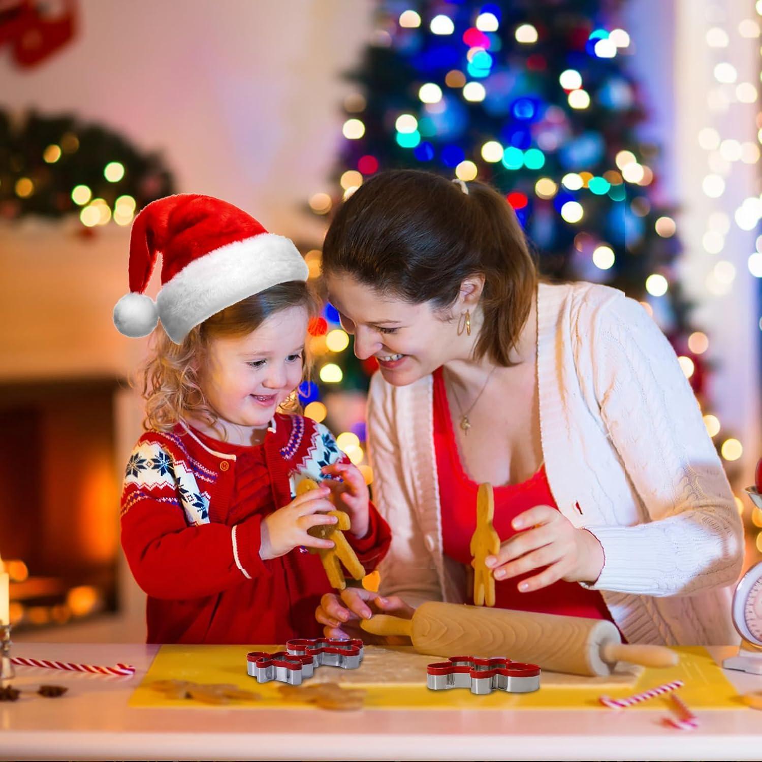 Cortadores de Galletas Hombre de Jengibre Grlifbaw 3 Piezas