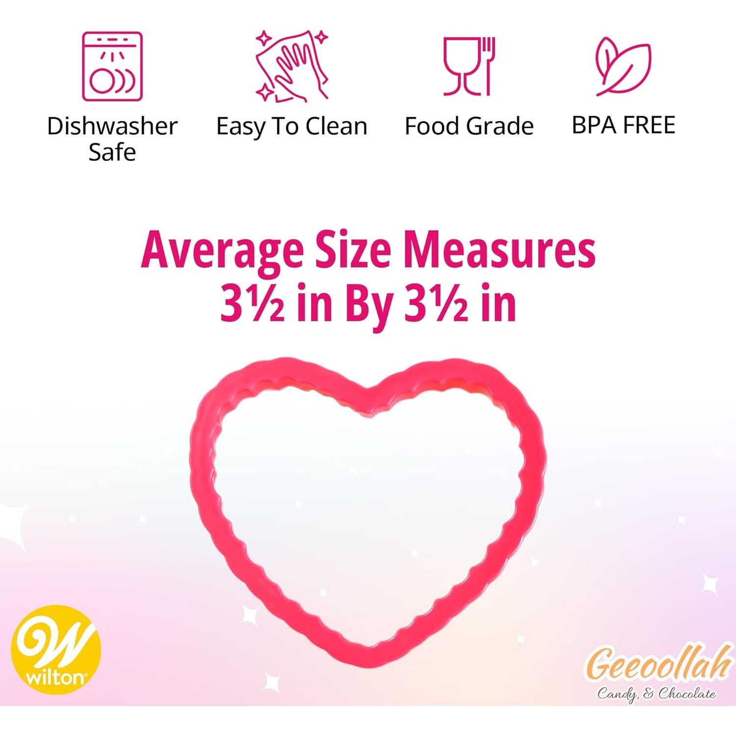 Juego de Cortadores de Galletas Wilton 101 Piezas Alfabeto y Números