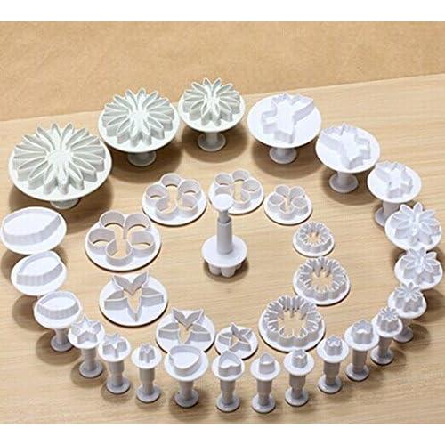 Cortadores de Galletas de Fondant Zuoyou 33 Piezas Decoración