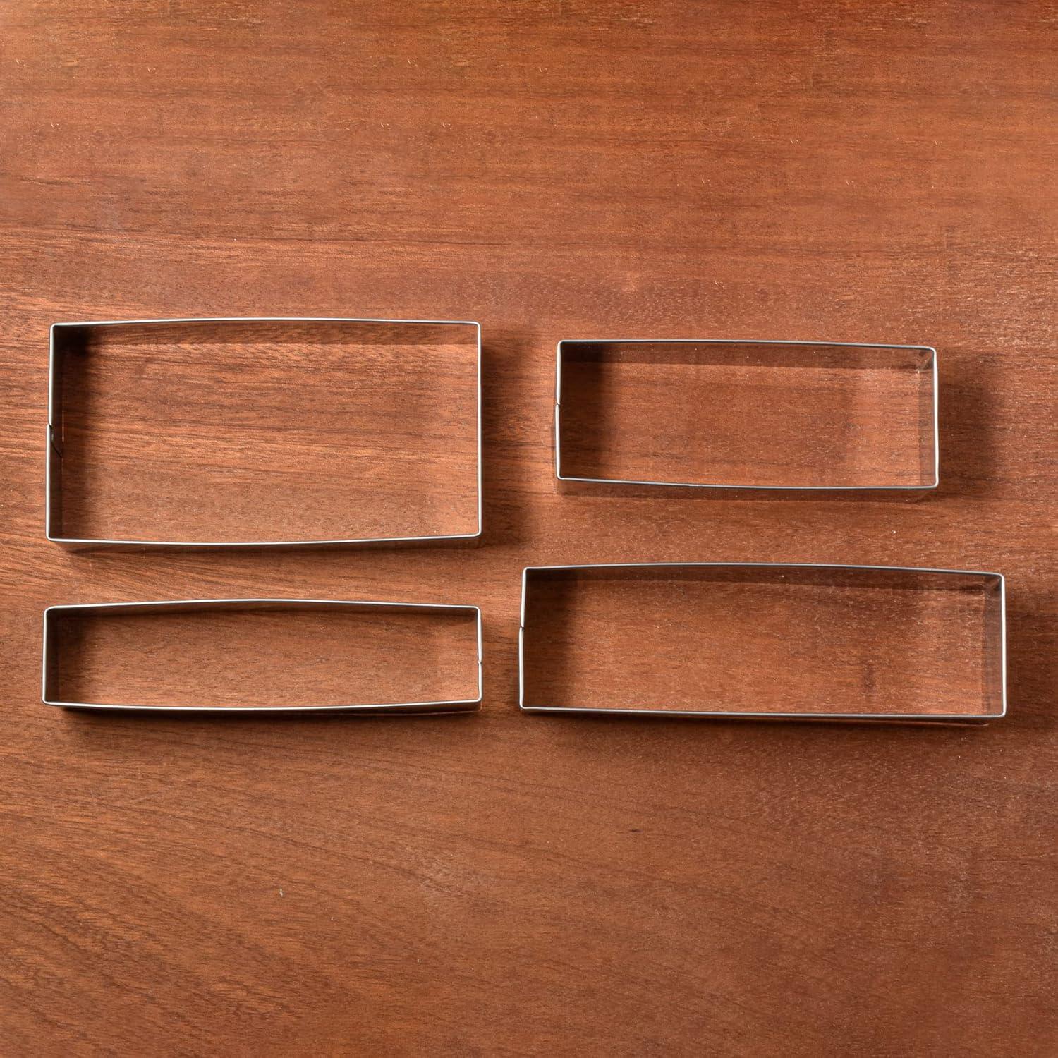 Conjunto de Cortadores de Galletas LILIAO Acero Inoxidable 8 Piezas