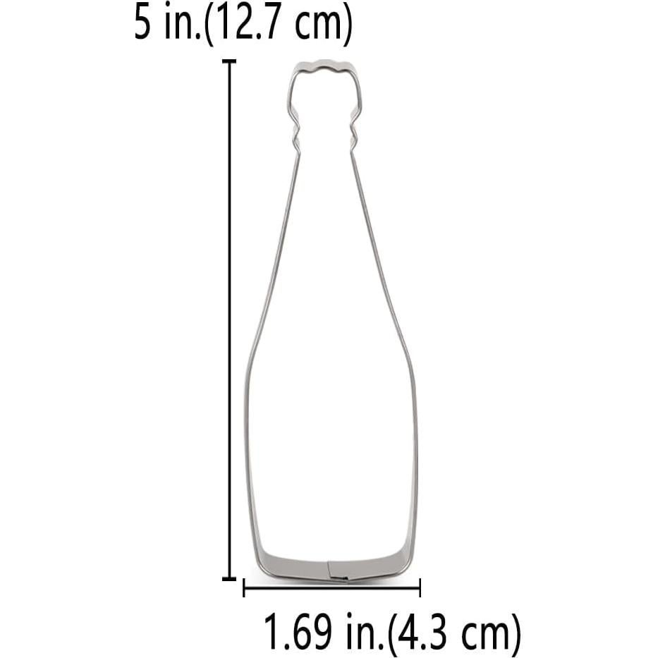 Juego de Cortadores de Galletas LILIAO Acero Inoxidable 2 Piezas