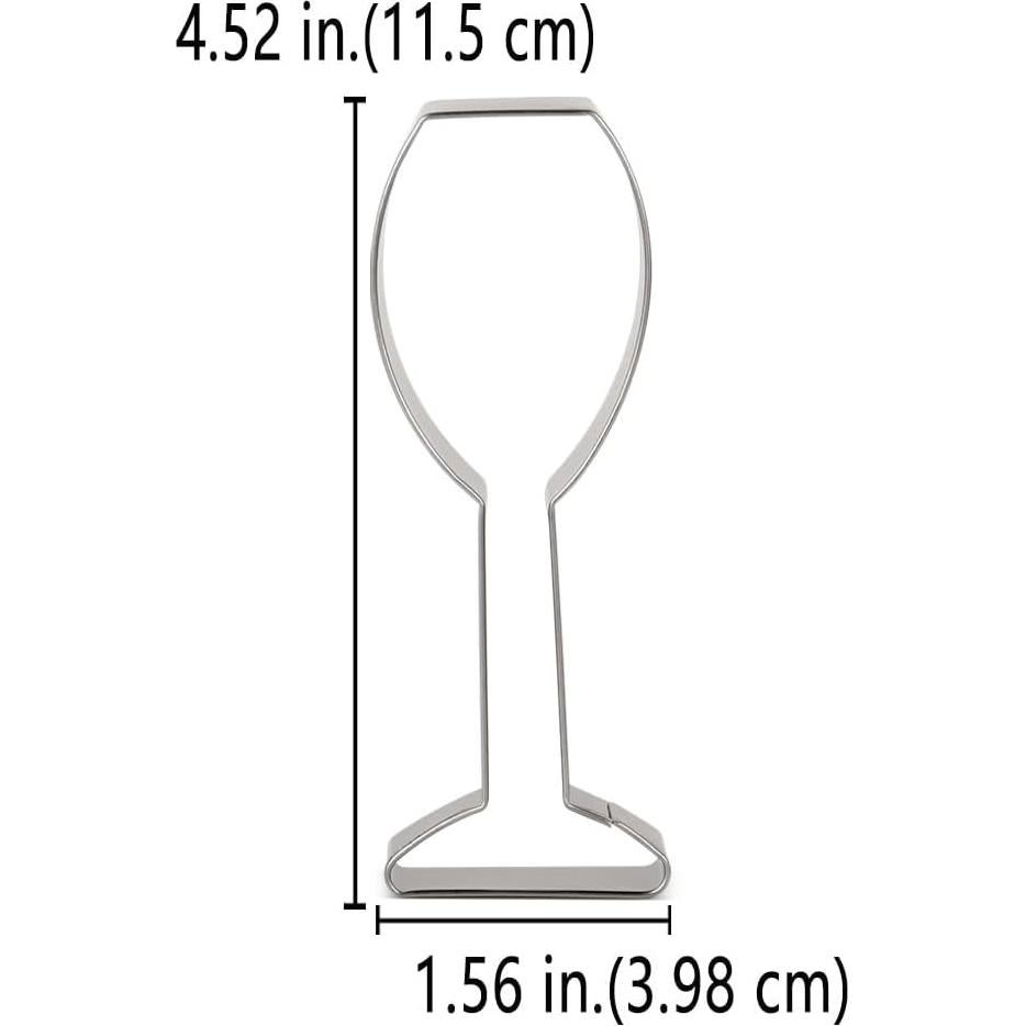 Juego de Cortadores de Galletas LILIAO Acero Inoxidable 2 Piezas