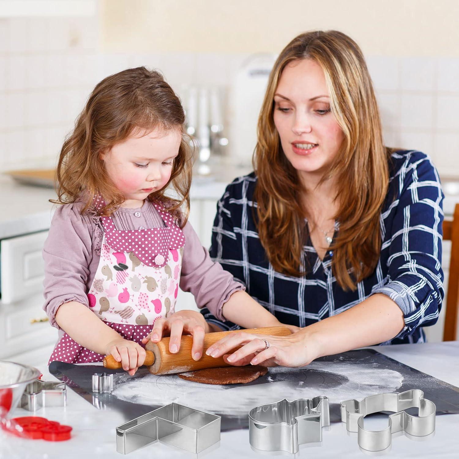 Juego de 6 Cortadores de Galletas de Camión CHENGU - Acero Inoxidable