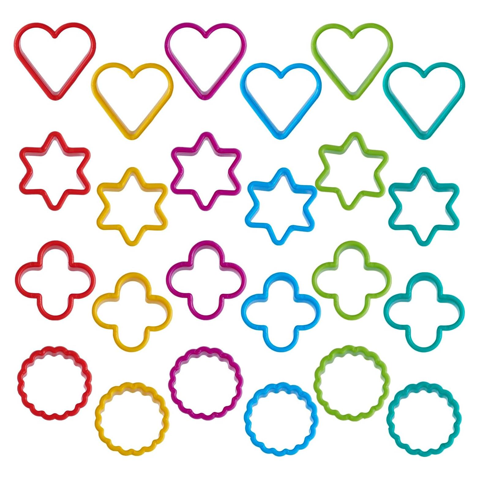 Juego de Cortadores de Galletas 24 PCS HiempTru - Formas Variadas