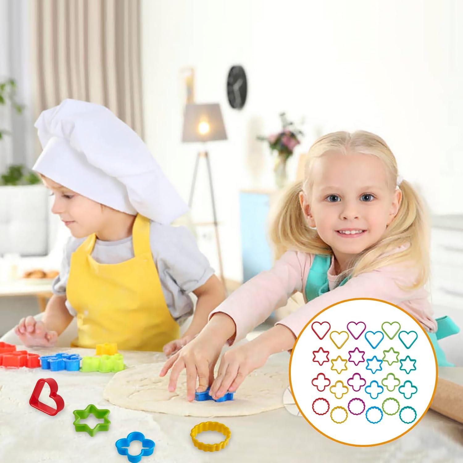 Juego de Cortadores de Galletas 24 PCS HiempTru - Formas Variadas