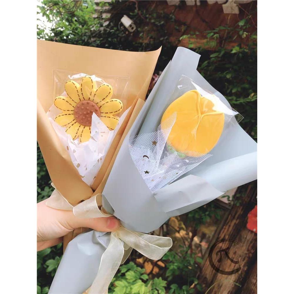 Cortadores de Galletas de Acero Inoxidable TOPYUCHU - 5 Piezas Flores