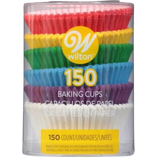 Tazas para Hornear Wilton Multicolor 150 ct 5.08 cm