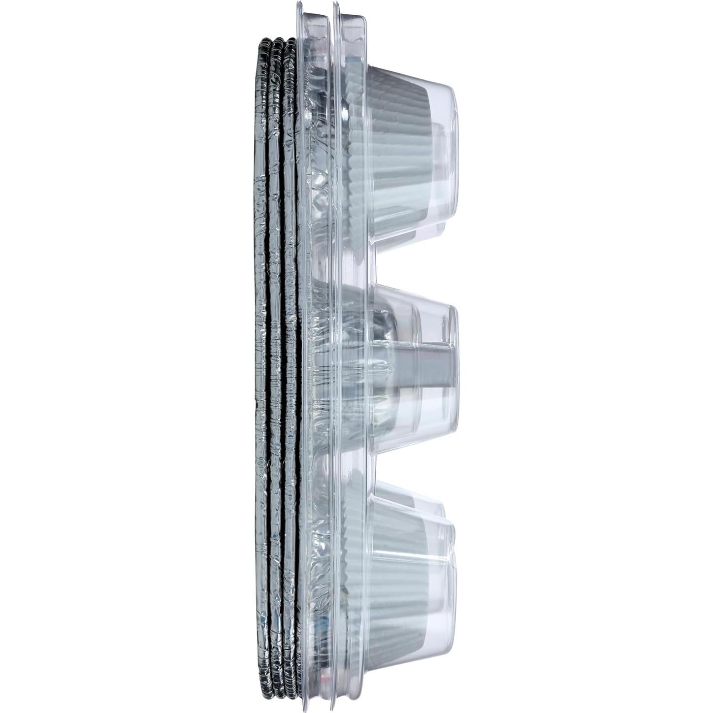 Bandejas para Muffin Handi-Foil con Tapa - 1 Unidad