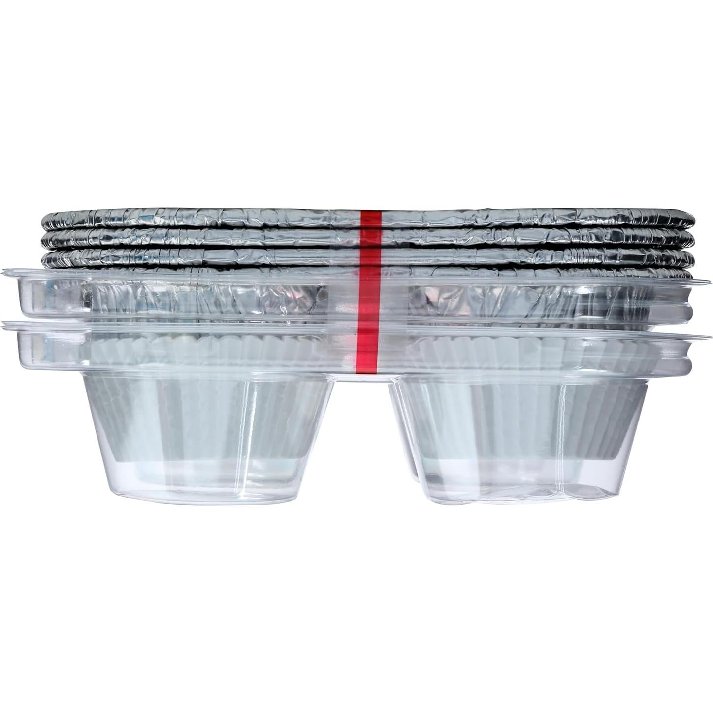 Bandejas para Muffin Handi-Foil con Tapa - 1 Unidad