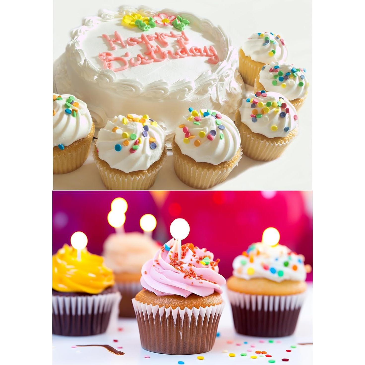 Forros de Cupcake Mini Cokiecan 1000 Pcs Blancos 3.18 cm