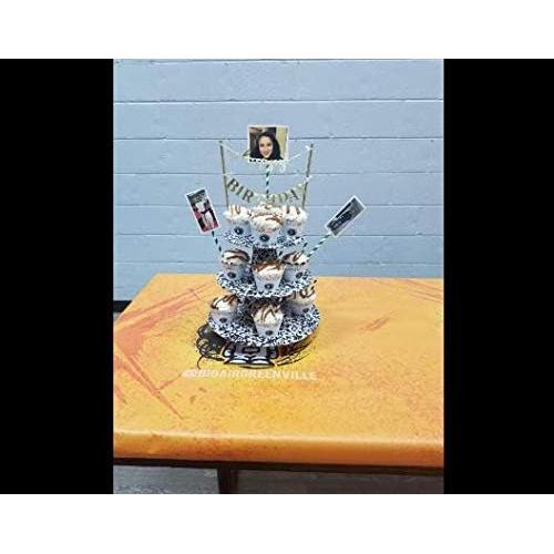 50 Fundas para Cupcakes Blancas KEIVA - Decoración Elegante