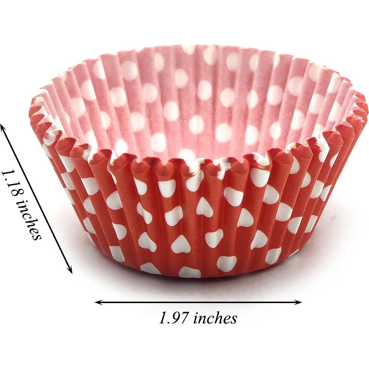 Forros para Cupcakes Bakehope Naranja 150 Unidades 5cm