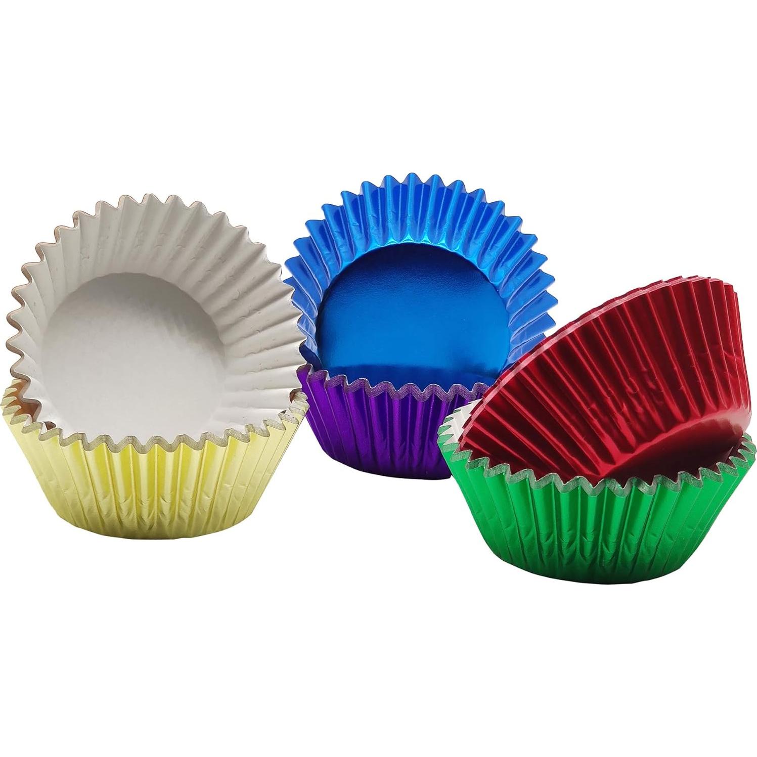 Liners para Cupcakes Mombake Arcoíris 120 Unidades Estándar