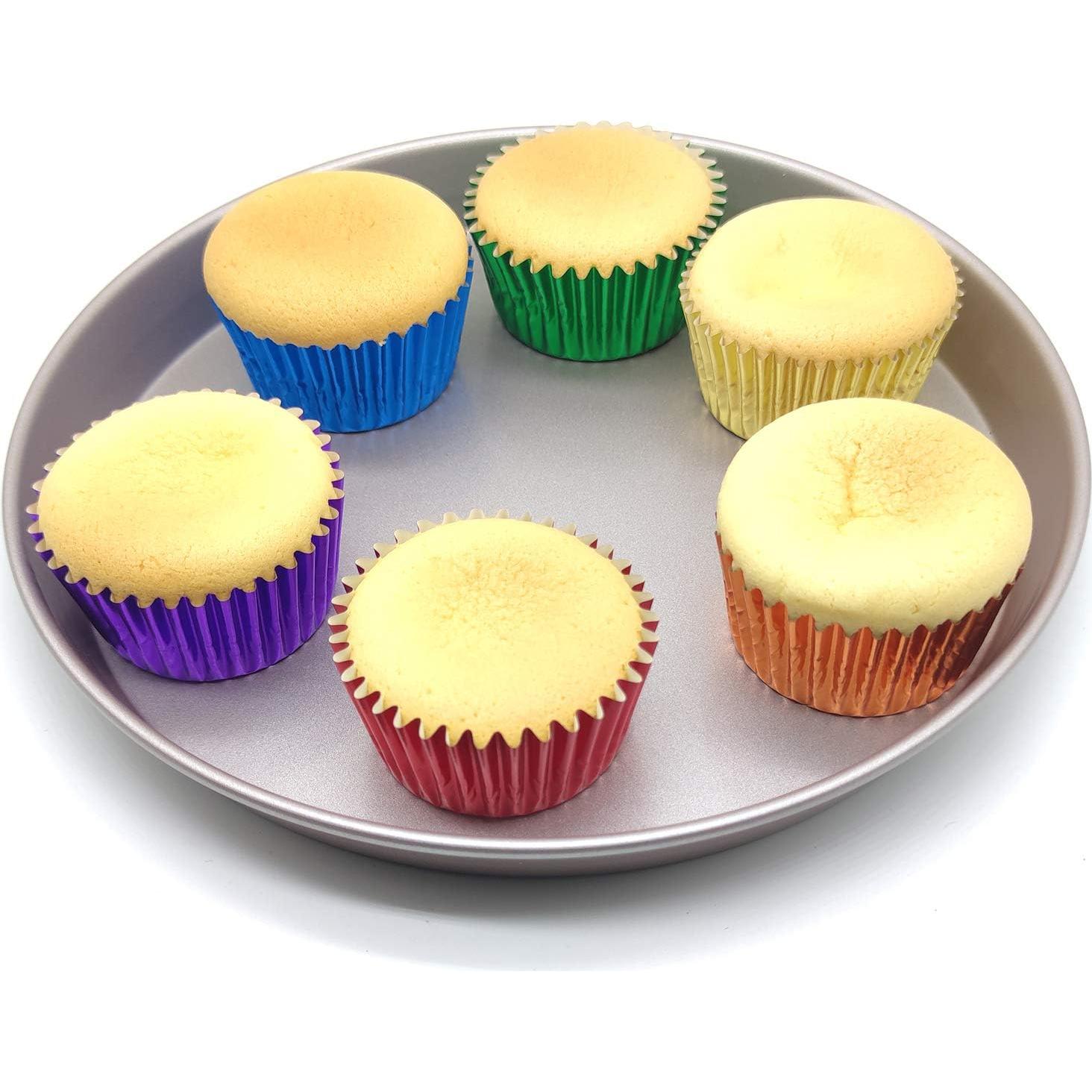 Liners para Cupcakes Mombake Arcoíris 120 Unidades Estándar