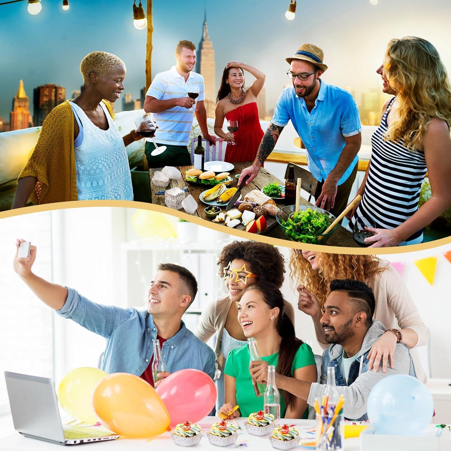 Tanlade 350 Forros Desechables para Cupcake Cuadrados 4.5 cm