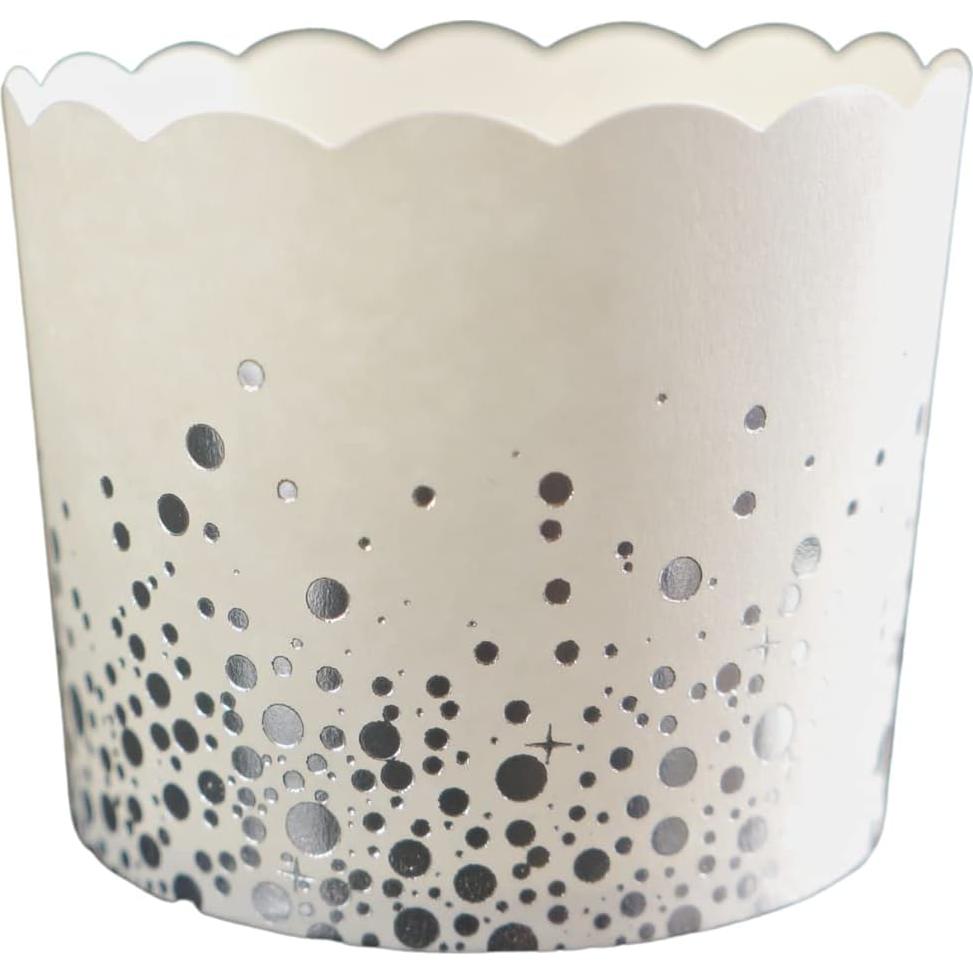 Paquete de 50 Tazas de Papel Bake-In-Cup para Cupcakes Grande
