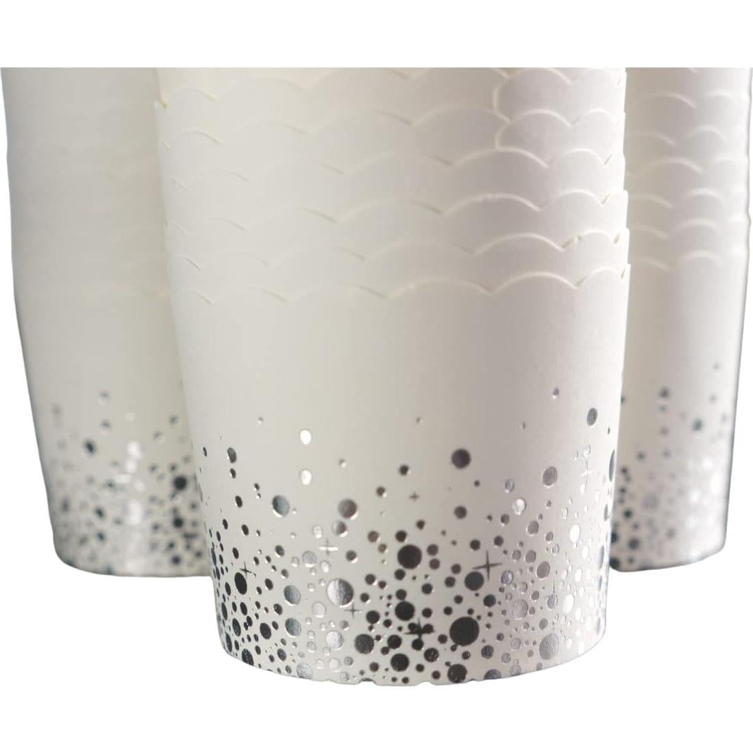 Paquete de 50 Tazas de Papel Bake-In-Cup para Cupcakes Grande