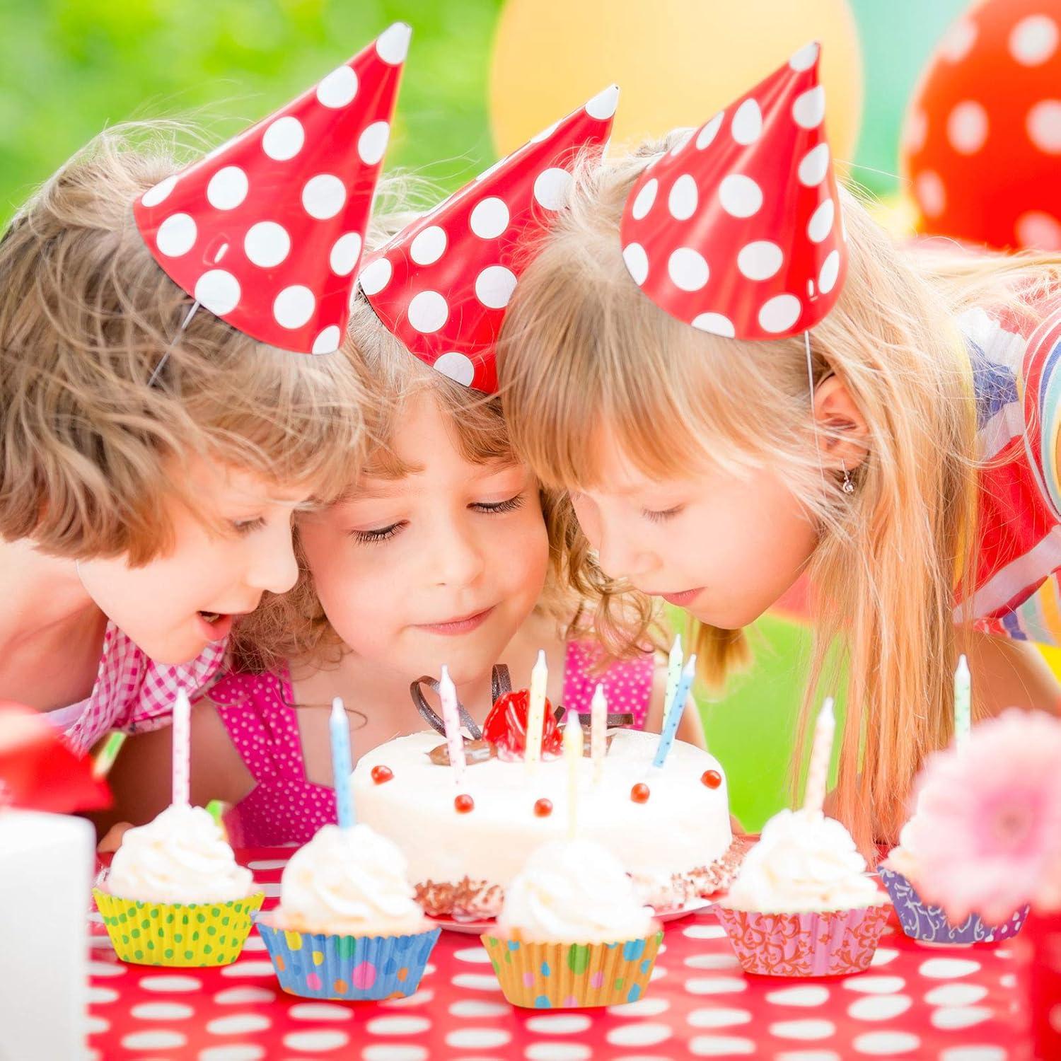 600 Forros de Cupcake Patelai Estacionales Coloridos 8x8 cm