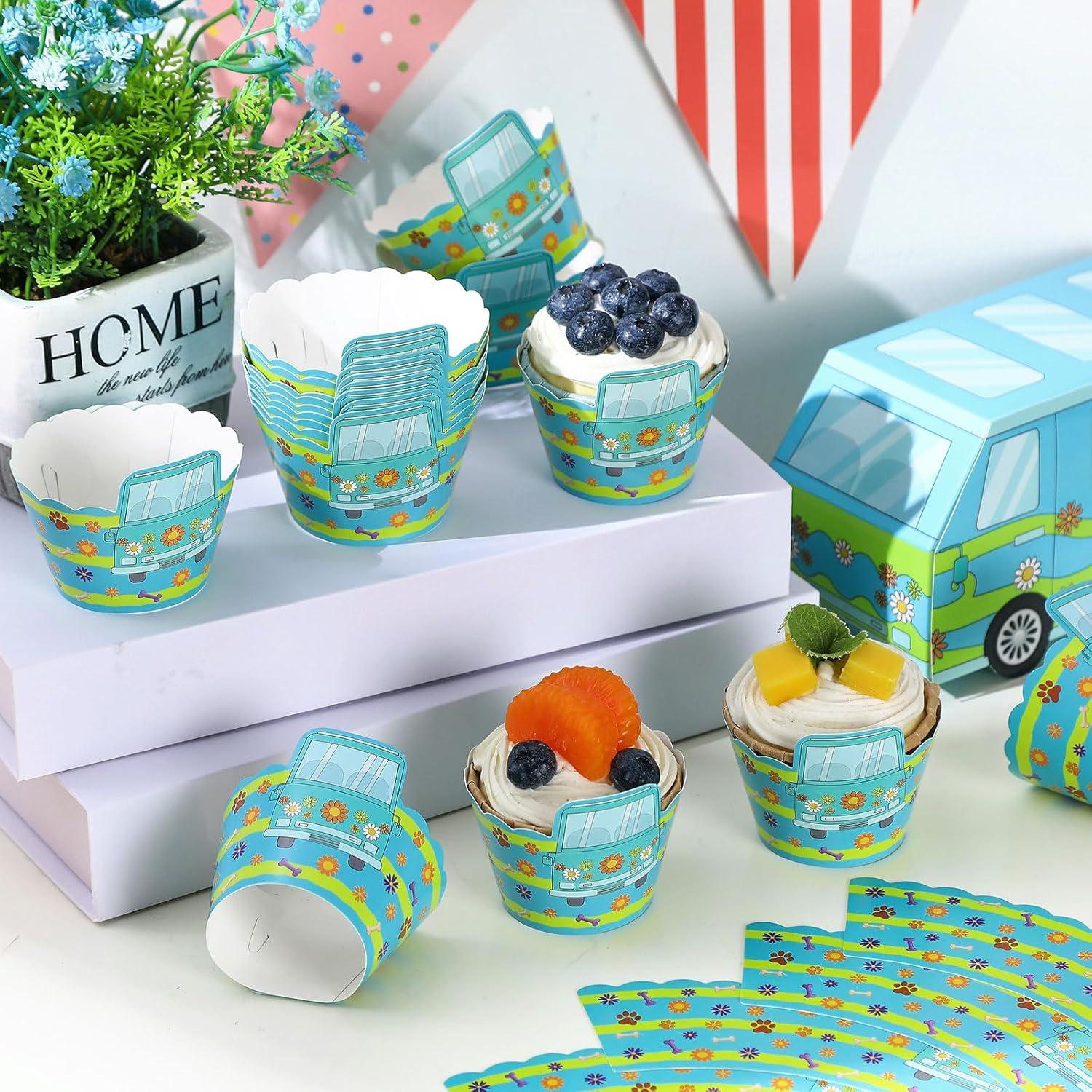 Envoltorios para Cupcakes de Perro Vesici - 36 Pcs Multicolor