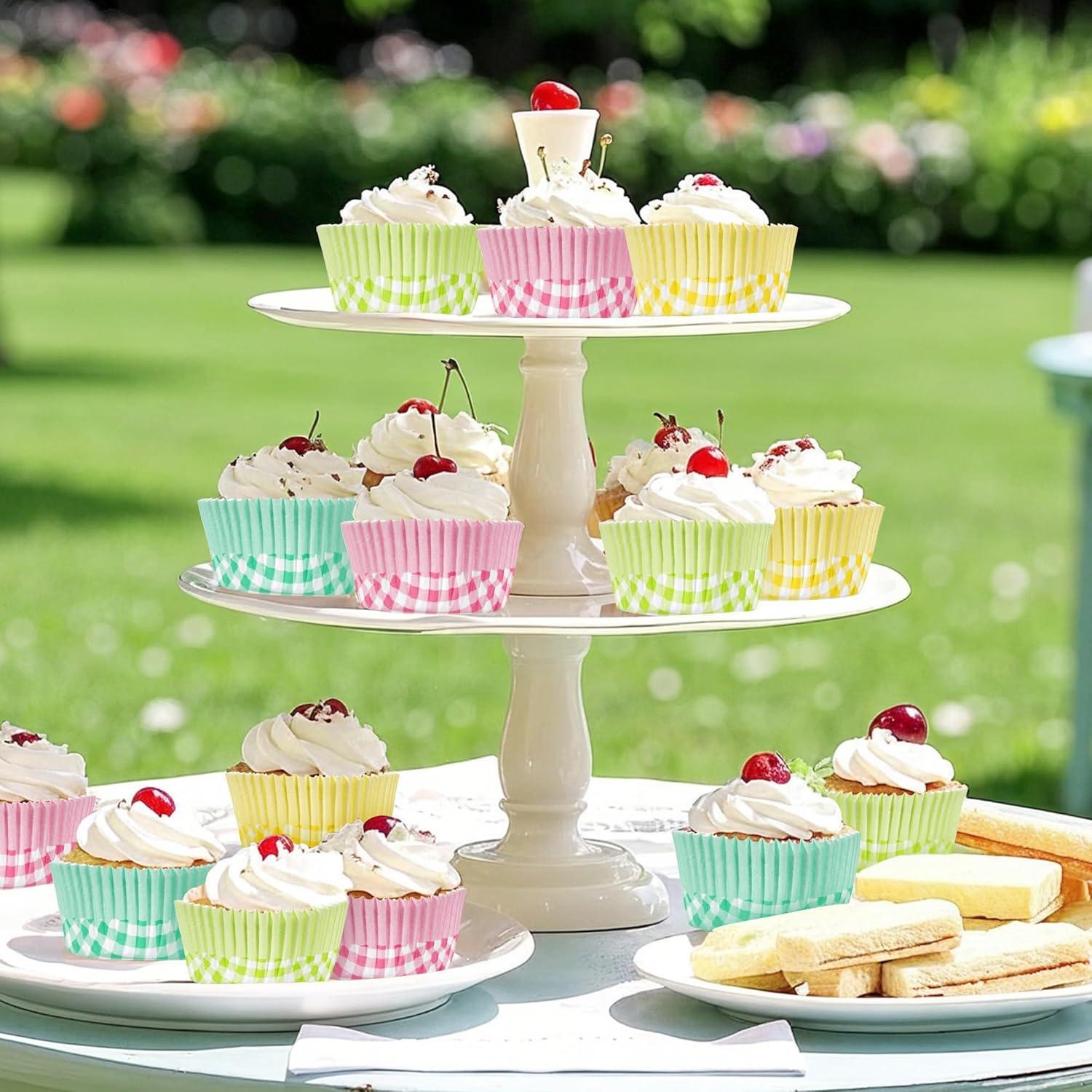 Forros de Cupcake Estándar Glavatrix 100PCS Multicolor