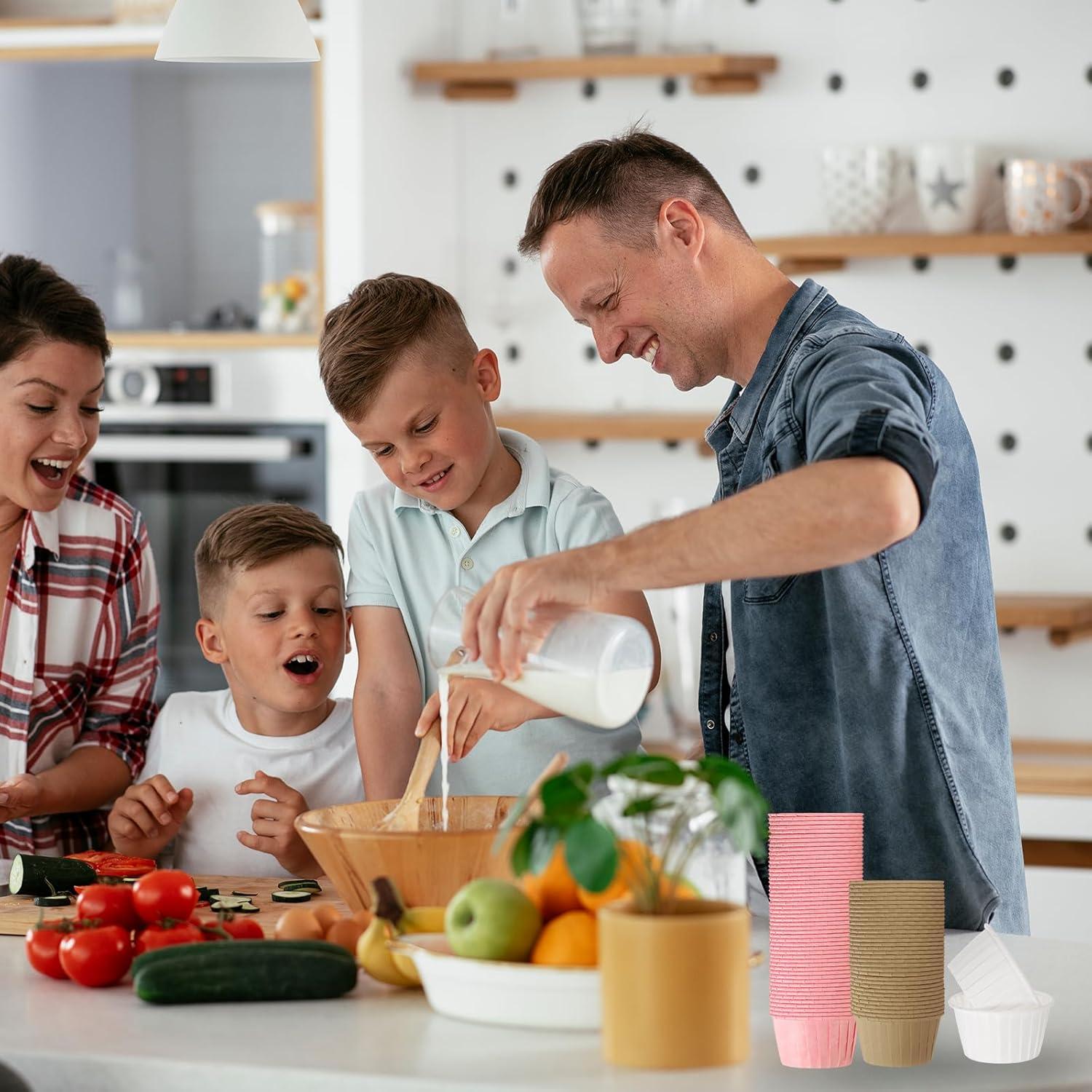 Moldes para Cupcakes de Papel HARFINGTON 50 Pcs Antigrasa