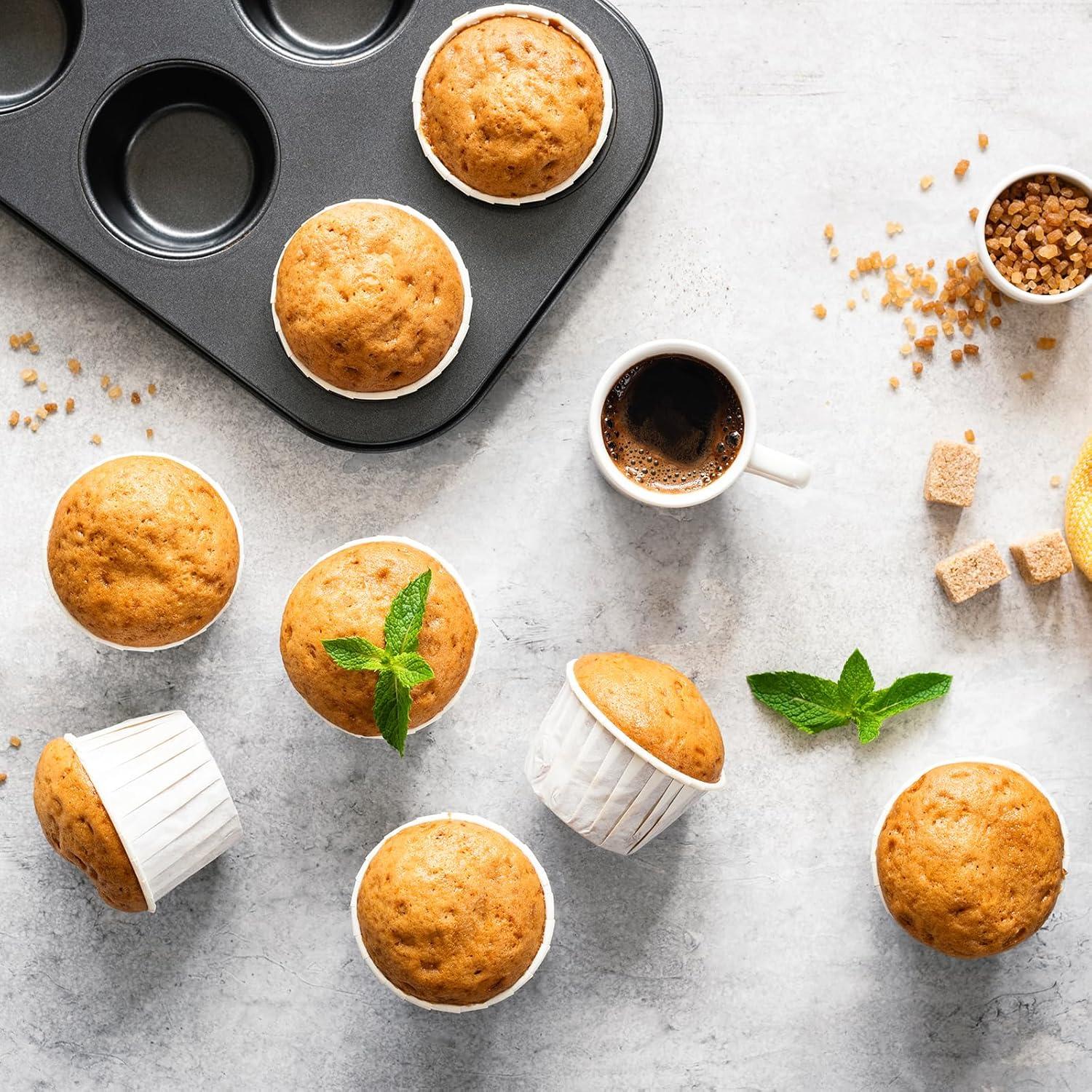 Moldes para Cupcakes de Papel HARFINGTON 50 Pcs Antigrasa