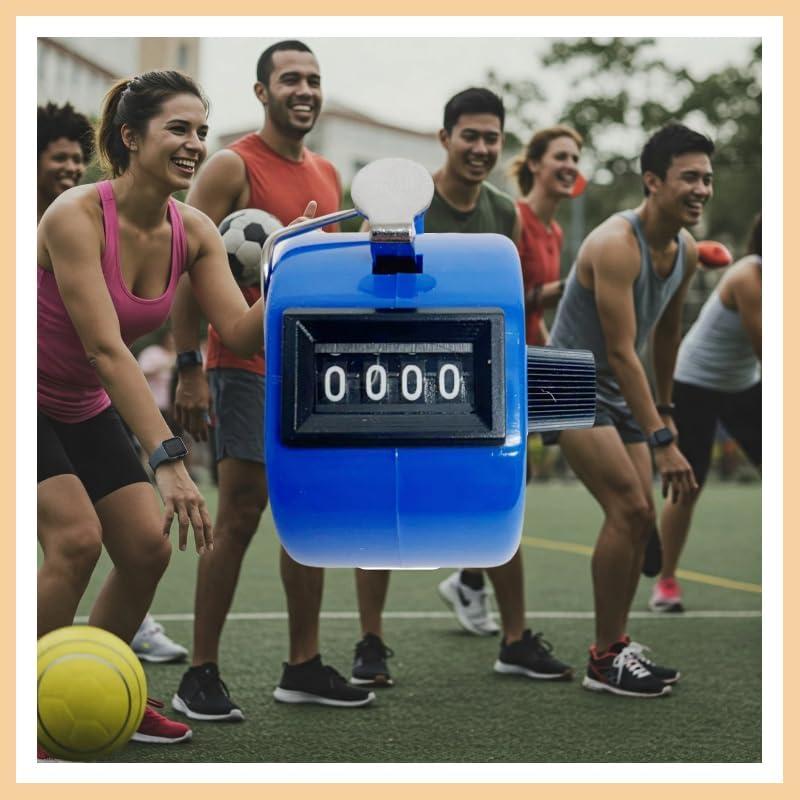 Contador de Mano Ciervo Blanco 4 Dígitos Práctico