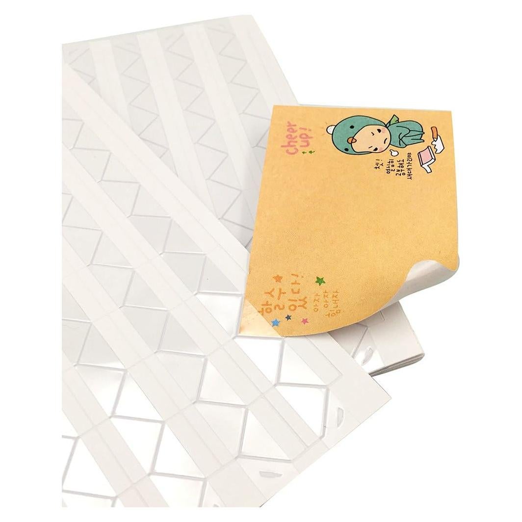 Esquinas de Foto Autoadhesivas YYaaloa 1020 Piezas Transparentes