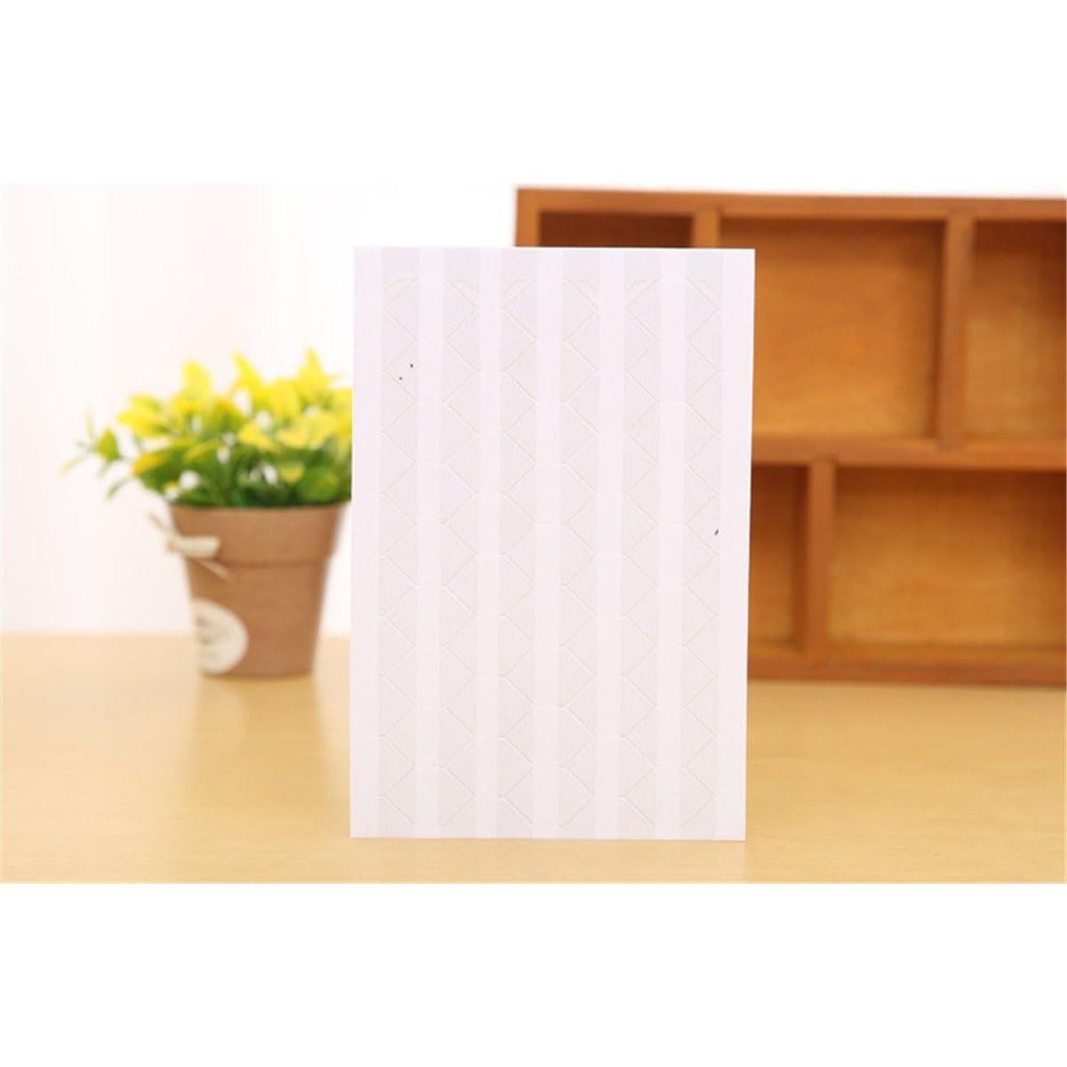 Esquinas de Foto Autoadhesivas YYaaloa 1020 Piezas Transparentes