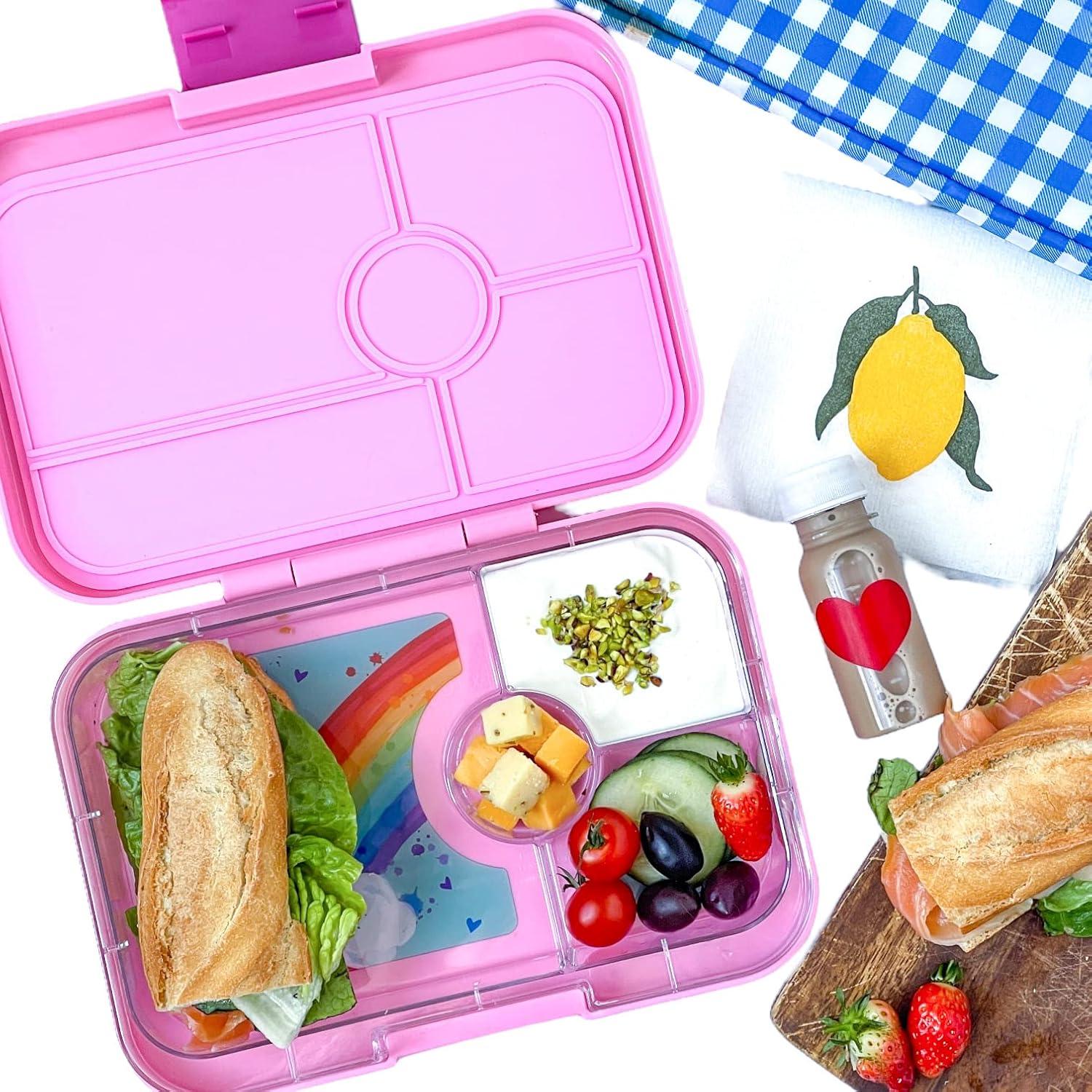 Yumbox Tapas Bento Box Rosa Capri 4 Compartimentos 4.2 Tazas